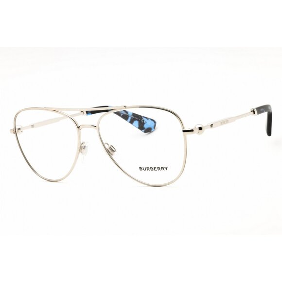 BURBERRY BE1386 Aviator Eyeglasses | EyeOns.com Burberry EYEGLASSES BE1386-1005-55 New with case